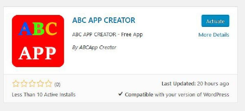 Wordpress plugin